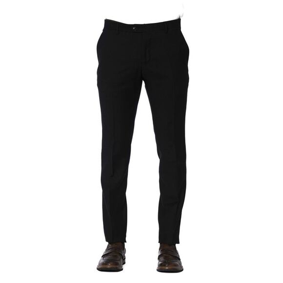 Trussardi Black Wool Men's Men's Trouser